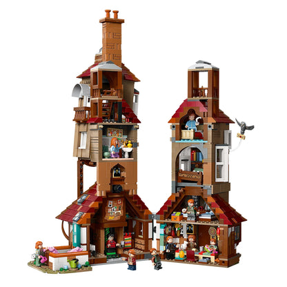 Online Only LEGO Harry Potter The Burrow – Collectors’ Edition, Weasley House Building Set  with Bonus LEGO Harry Potter Hogwarts Castle: Flying Lessons