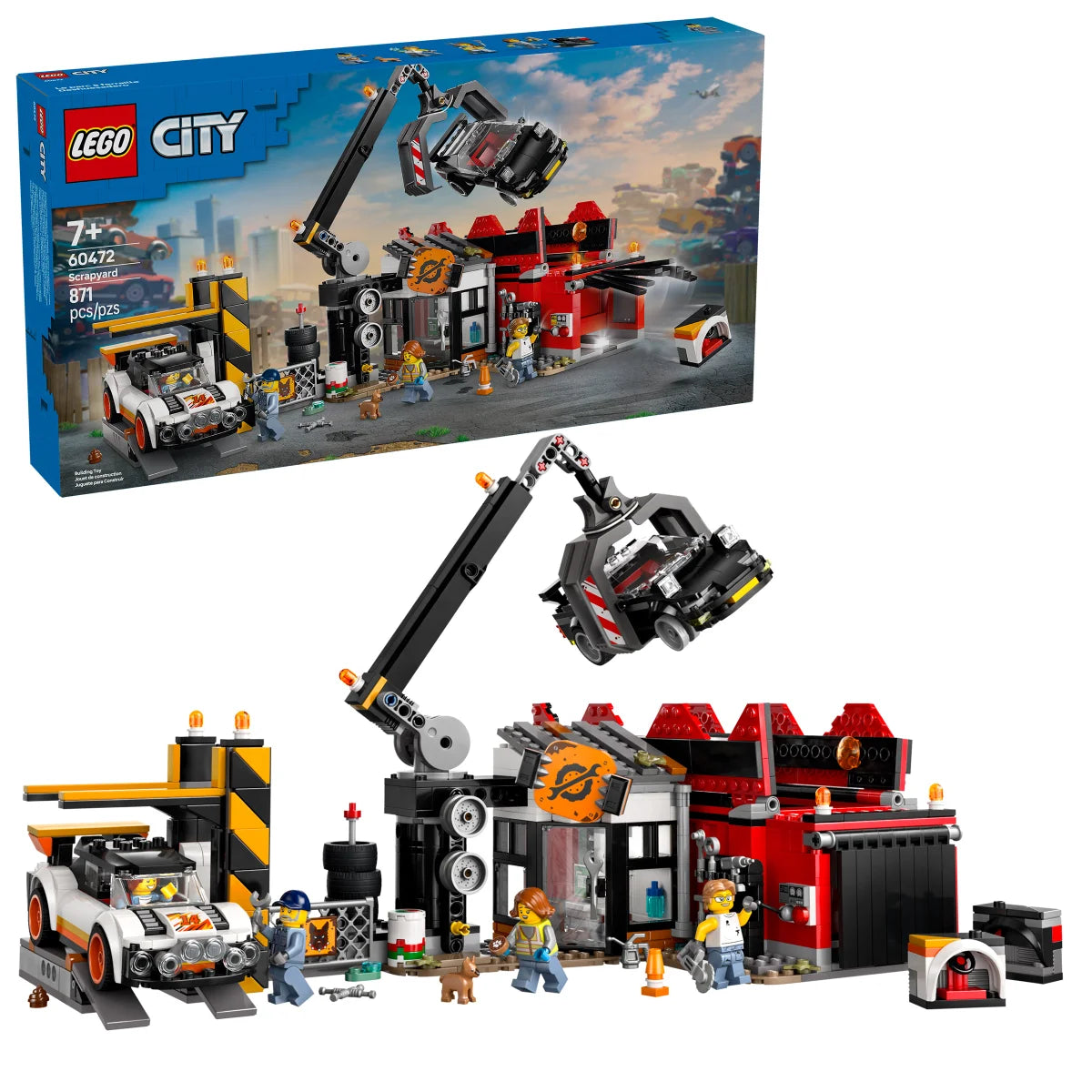 LEGO City Scrapyard with Cars