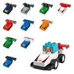 LEGO DUPLO Town F1 Team Race Cars & Drivers Building Toy