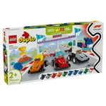 LEGO DUPLO Town F1 Team Race Cars & Drivers Building Toy