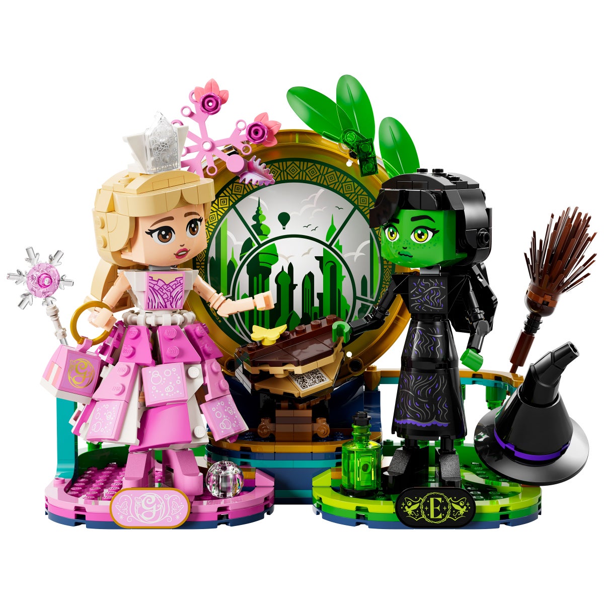 LEGO Wicked Elphaba & Glinda Figures Fantasy Playset