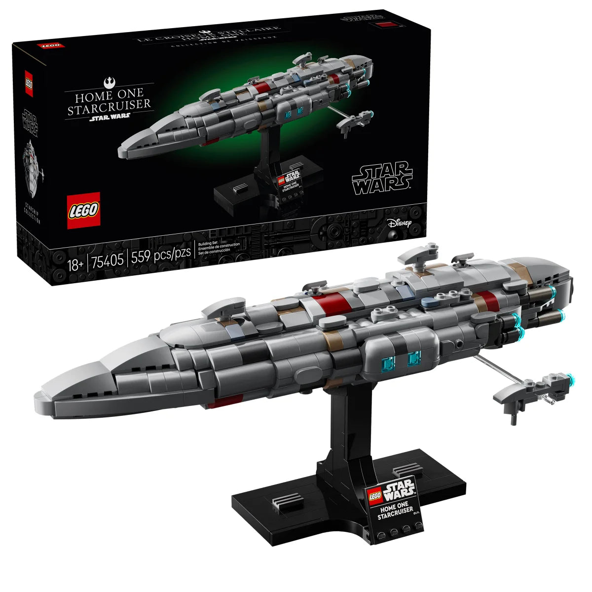 LEGO Star Wars Home One Starcruiser Buildable Spaceship