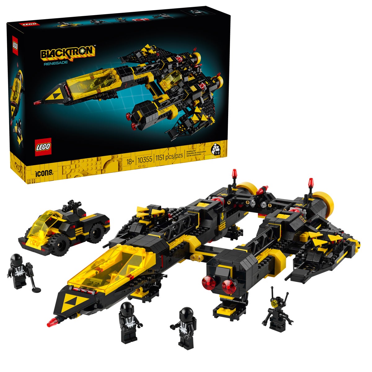 LEGO Icons Blacktron Renegade