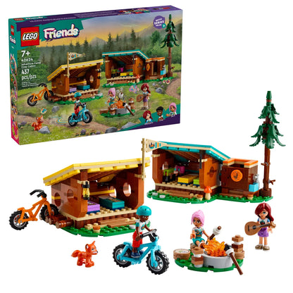 LEGO Friends Adventure Cozy Cabins Camping 42624