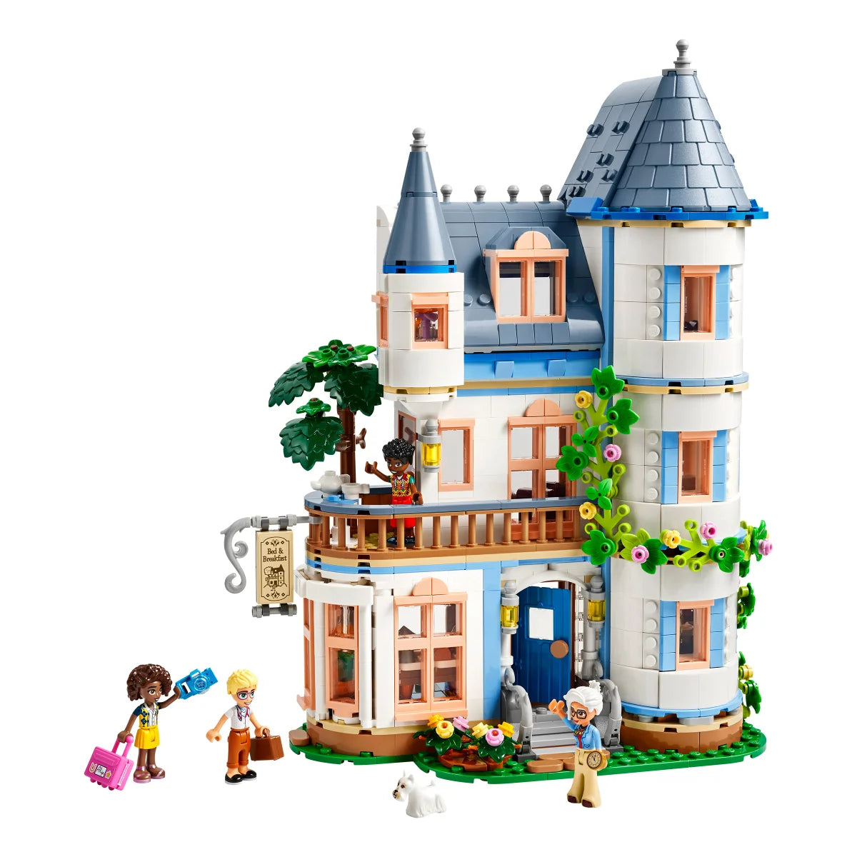 LEGO Friends Castle Bed and Breakfast Hotel Playset with Mini Dolls