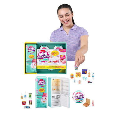 Mini Brands Fill the Fridge