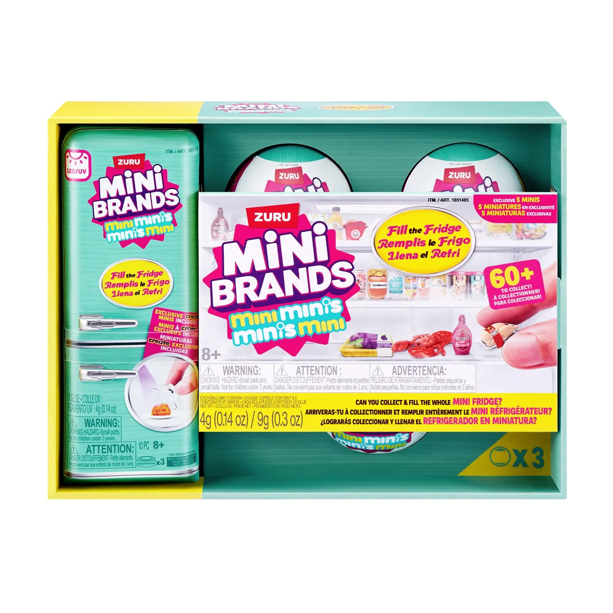 Mini Brands Fill the Fridge