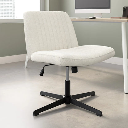 Sutton Armless Fabric Swivel Office Chair
