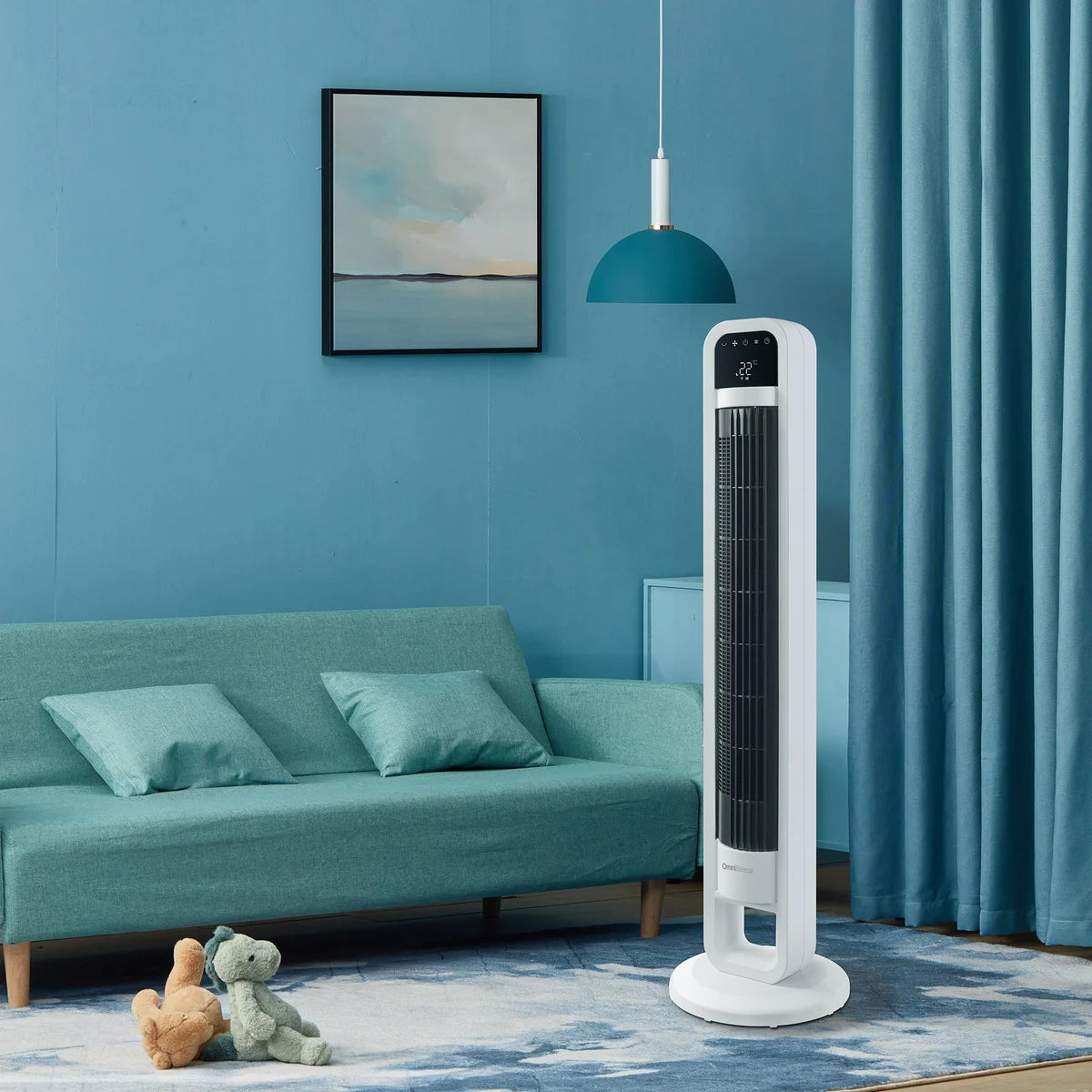 OmniBreeze Premium Tower Fan with Internal Oscillation and Wi-Fi 96 cm (38 in.)