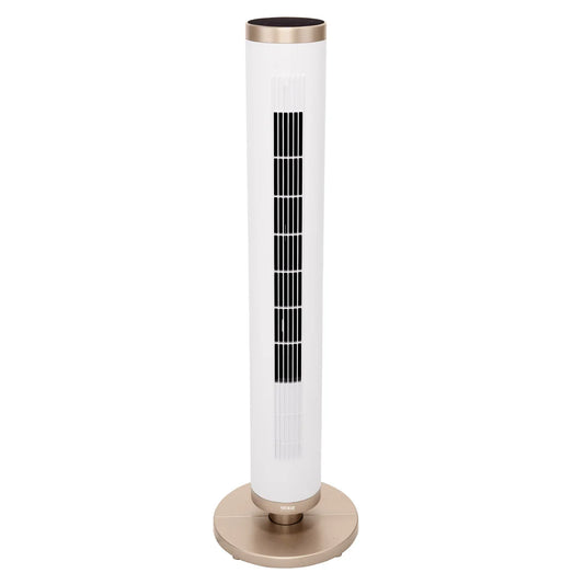 Seville Classics UltraSlimLine 96.01 cm (37.8 in.) Oscillating Tower Fan with Remote and LED Base Light