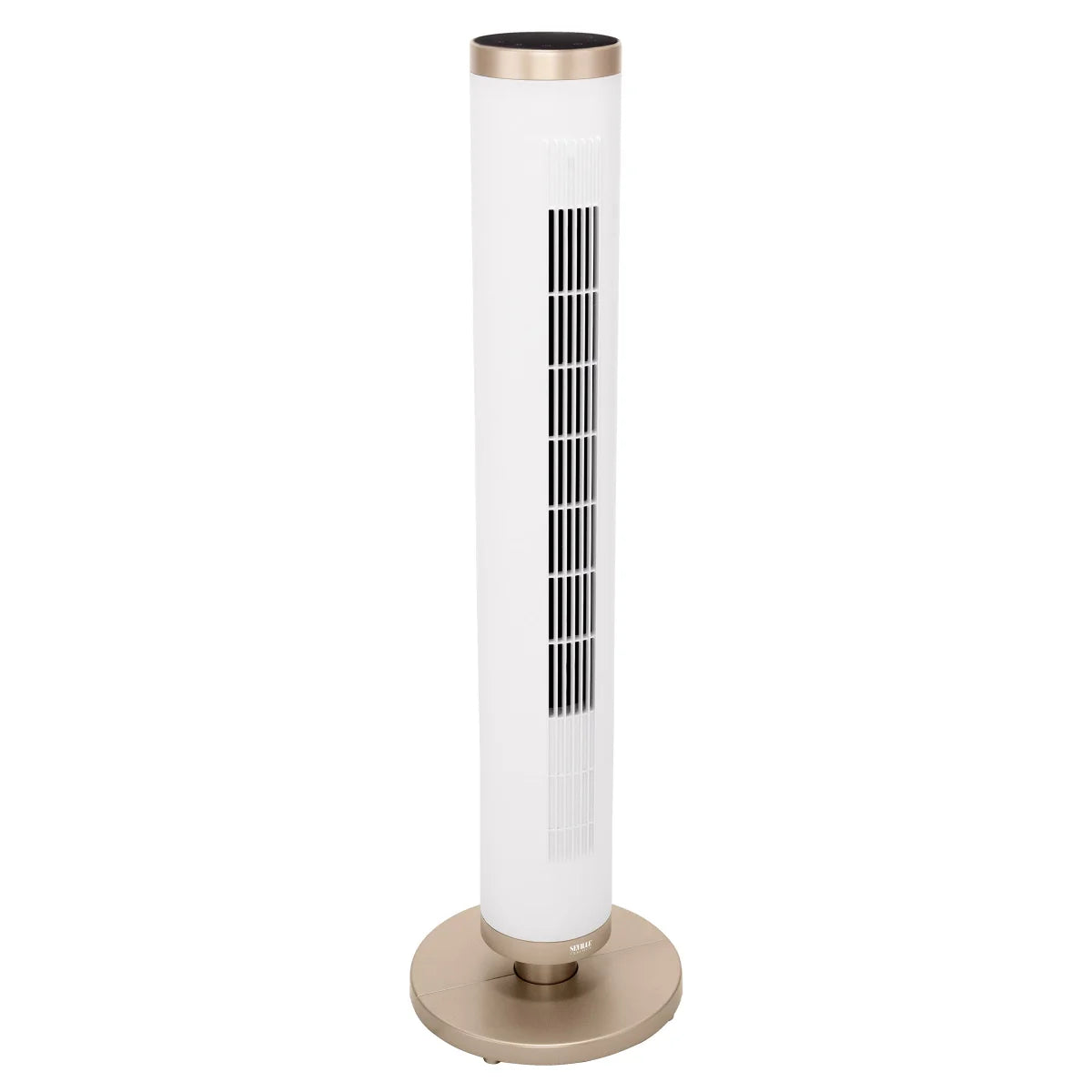 Seville Classics UltraSlimLine 96.01 cm (37.8 in.) Oscillating Tower Fan with Remote and LED Base Light