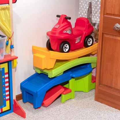 STEP2 Up & Down Roller Coaster Rapid Ride & Hide Edition