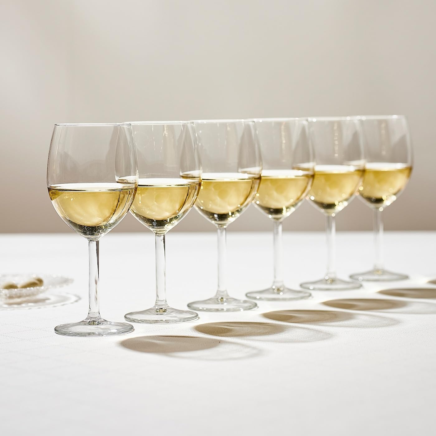 Red Wine Glass by Ikea- Svalka Series Set of 6, 10 0Z