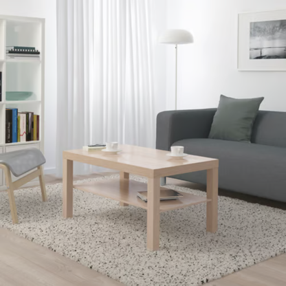 IKEA LACK Coffee table, 90x55 cm (35 3/8x21 5/8 ")-WHITE Stained Oak effect