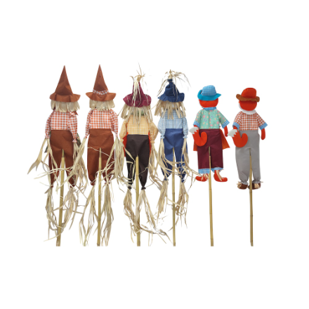 6 ft Scarecrow Stake (Assorted)