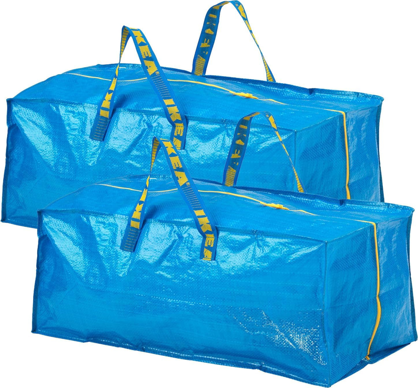 Ikea Frakta Storage Bag,Extra Large - Blue (2 PACK)