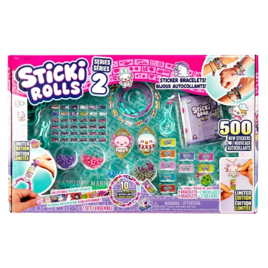 Sticki Rolls Playset Bundle - Sticker Collection & Personalization in Wearables