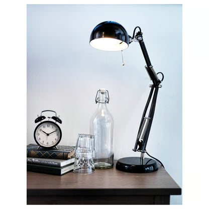 IKEA DEKAD Alarm clock, black, 10 cm (4 ")
