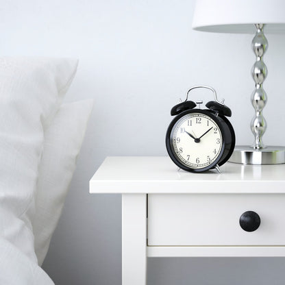 IKEA DEKAD Alarm clock, black, 10 cm (4 ")