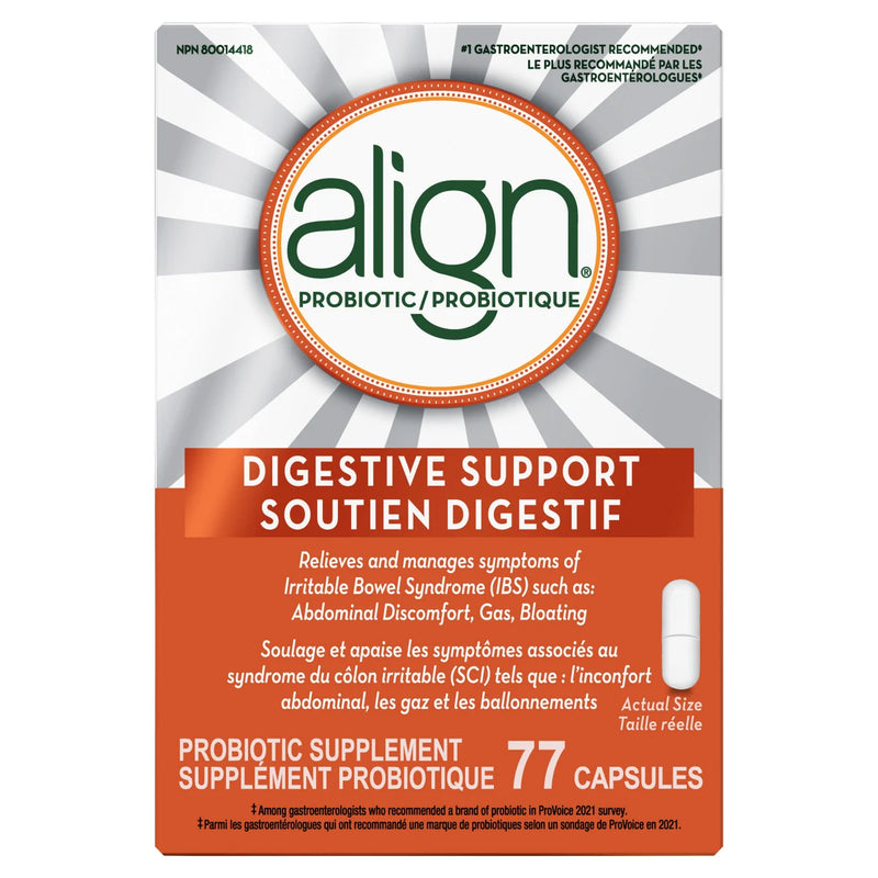 Complément probiotique Align, 77 capsules