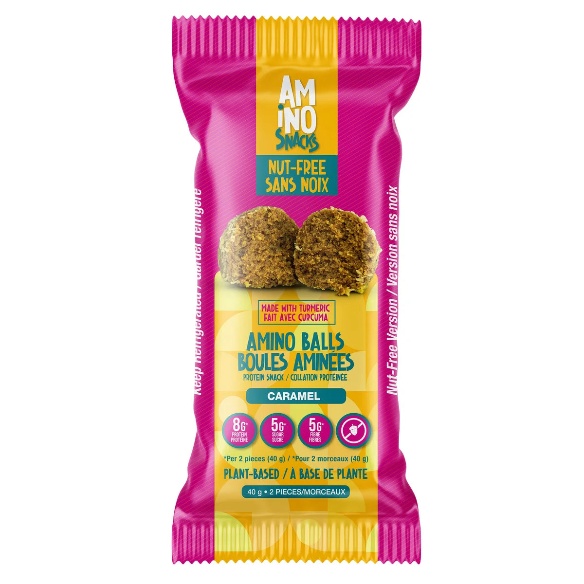 Amino Balls Vegan Protein Variety Pack, 36 × 40 g