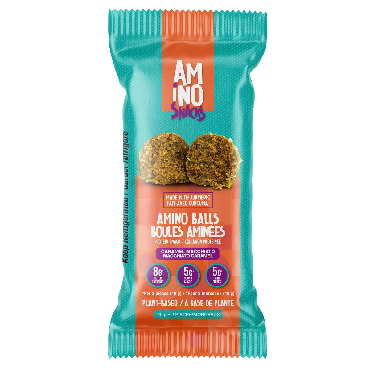 Amino Balls Vegan Protein Variety Pack, 36 × 40 g