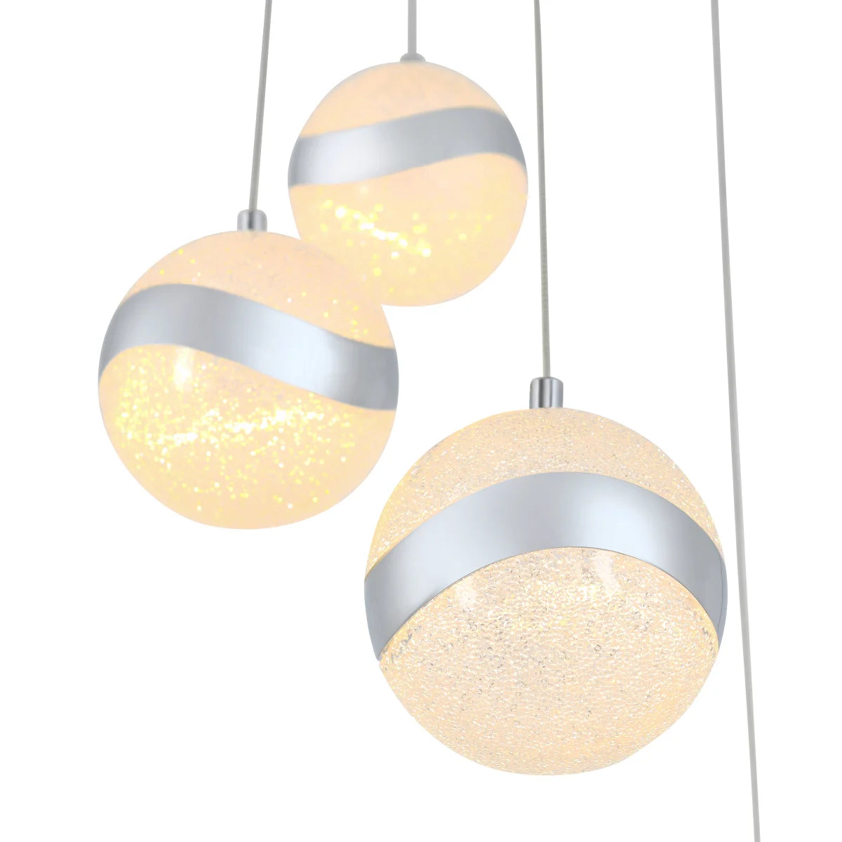 Artika 5-Light Wavey LED Pendant