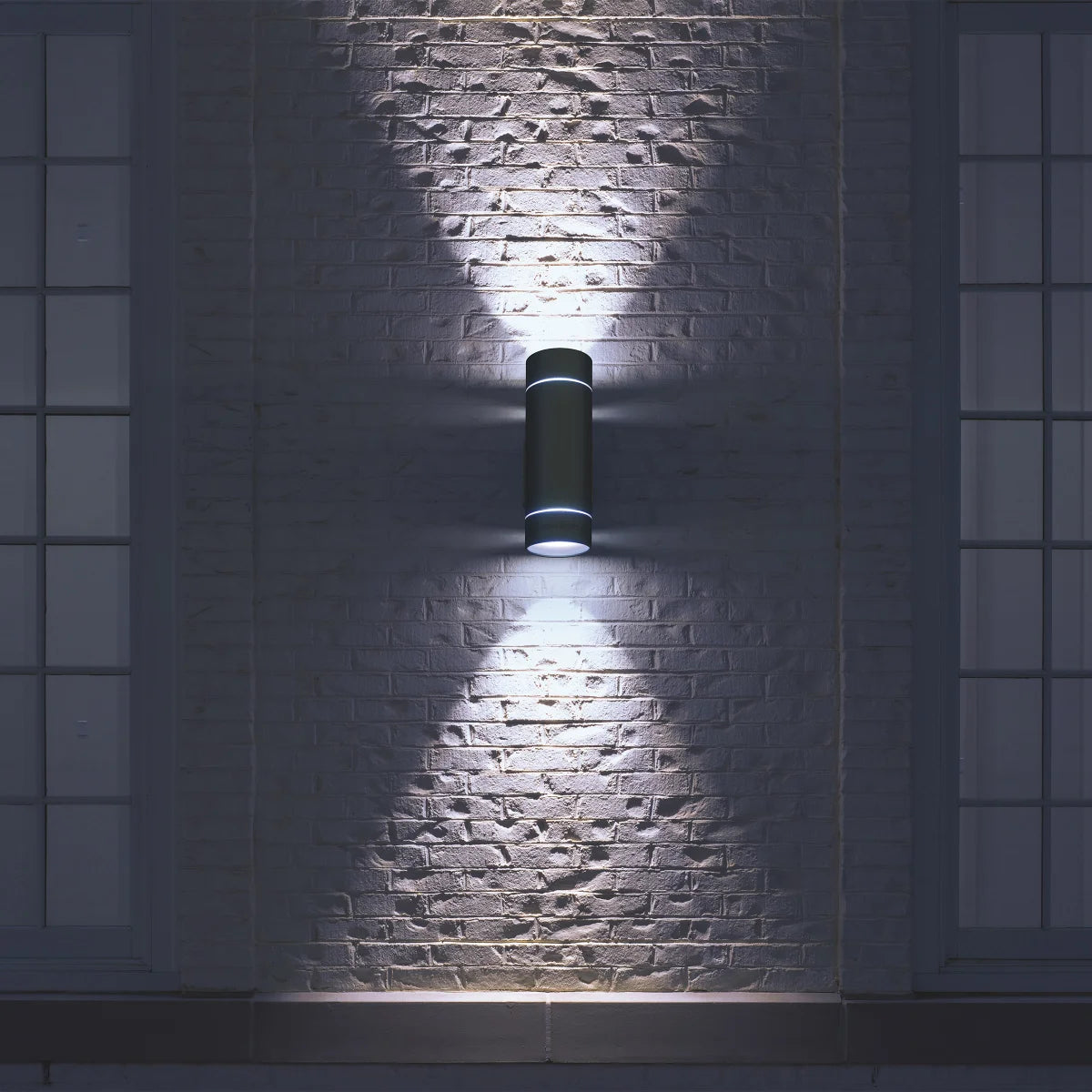 Atomi Smart Colour-changing Smart Outdoor LED Wall Sconces, 2 pack