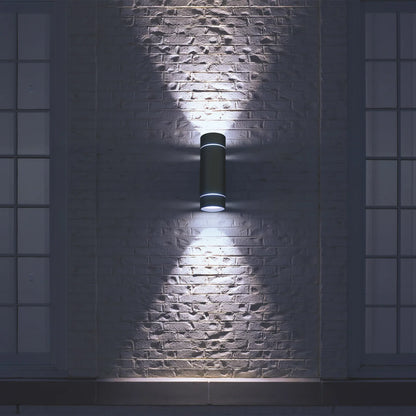 Atomi Smart Colour-changing Smart Outdoor LED Wall Sconces, 2 pack