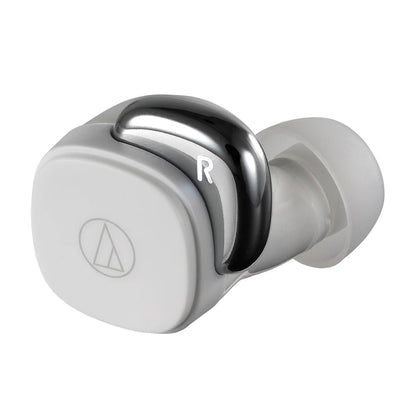 Audio-Technica ATH-SQ1TWWH Earbuds, White