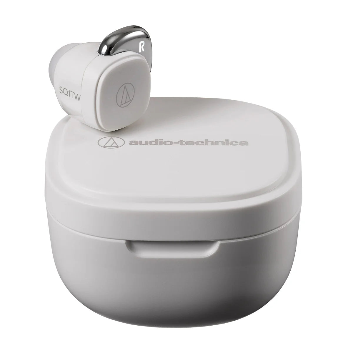 Audio-Technica ATH-SQ1TWWH Earbuds, White