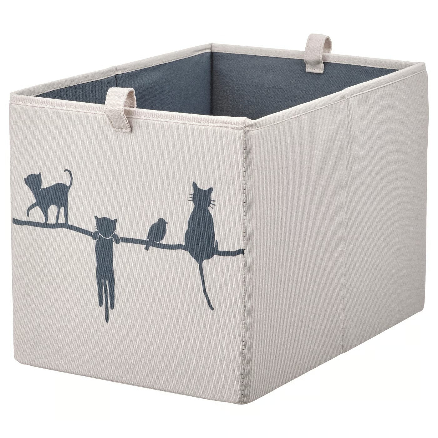 IKEA BARNDRÖM Box, beige, 26x37x26 cm (10 ¼x14 ½x10 ¼ ")