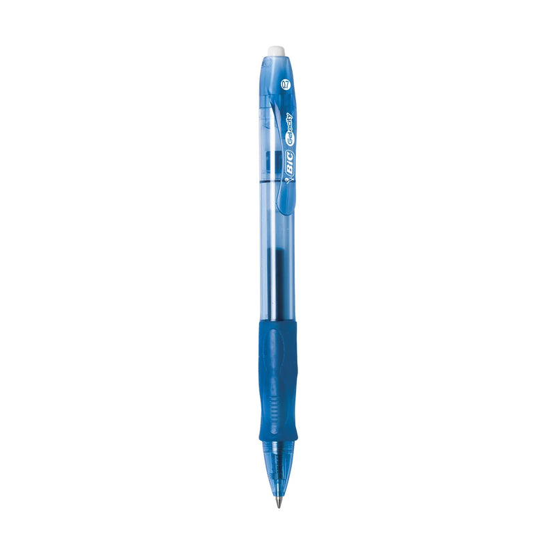 Stylos gel BIC Gel-ocity noir et bleu, paquet de 24