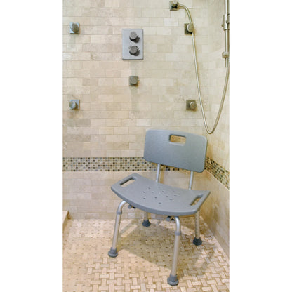 BIOS Living Adjustable Bath Bench with Backrest