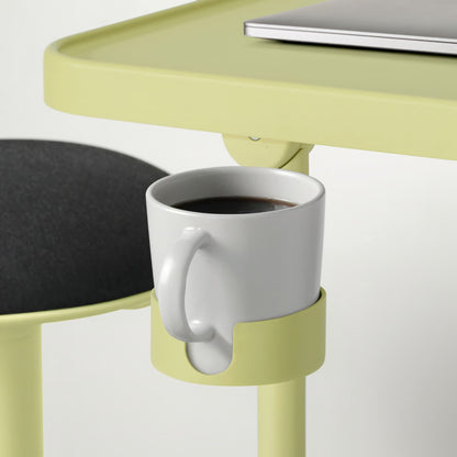 IKEA BJÖRKÅSEN Laptop stand, yellow-green