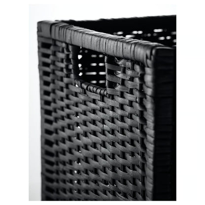 IKEA BRANÄS Basket, dark gray, 32x34x32 cm (12 ½x13 ½x12 ½ ")