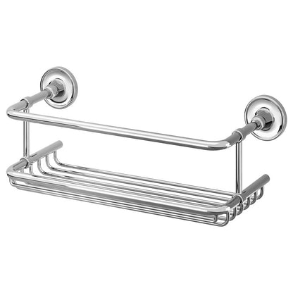 IKEA BROFJÄRDEN Shower shelf, chrome effect, 33x12 cm (13x4 ¾ ")