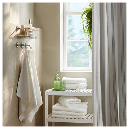 IKEA BROFJÄRDEN Shower shelf, chrome effect, 33x12 cm (13x4 ¾ ")