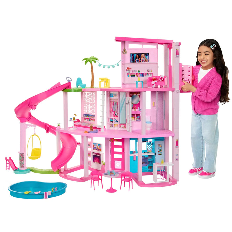 Barbie Dreamhouse Set with Bonus Movie Dolls