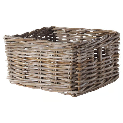 (2 Pack) IKEA BYHOLMA Basket, gray, 25x29x15 cm (9 ¾x11 ½x6 ")