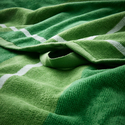 IKEA SPORTSLIG Bath sheet, green/football pitch, 100x150 cm (39x59 ")