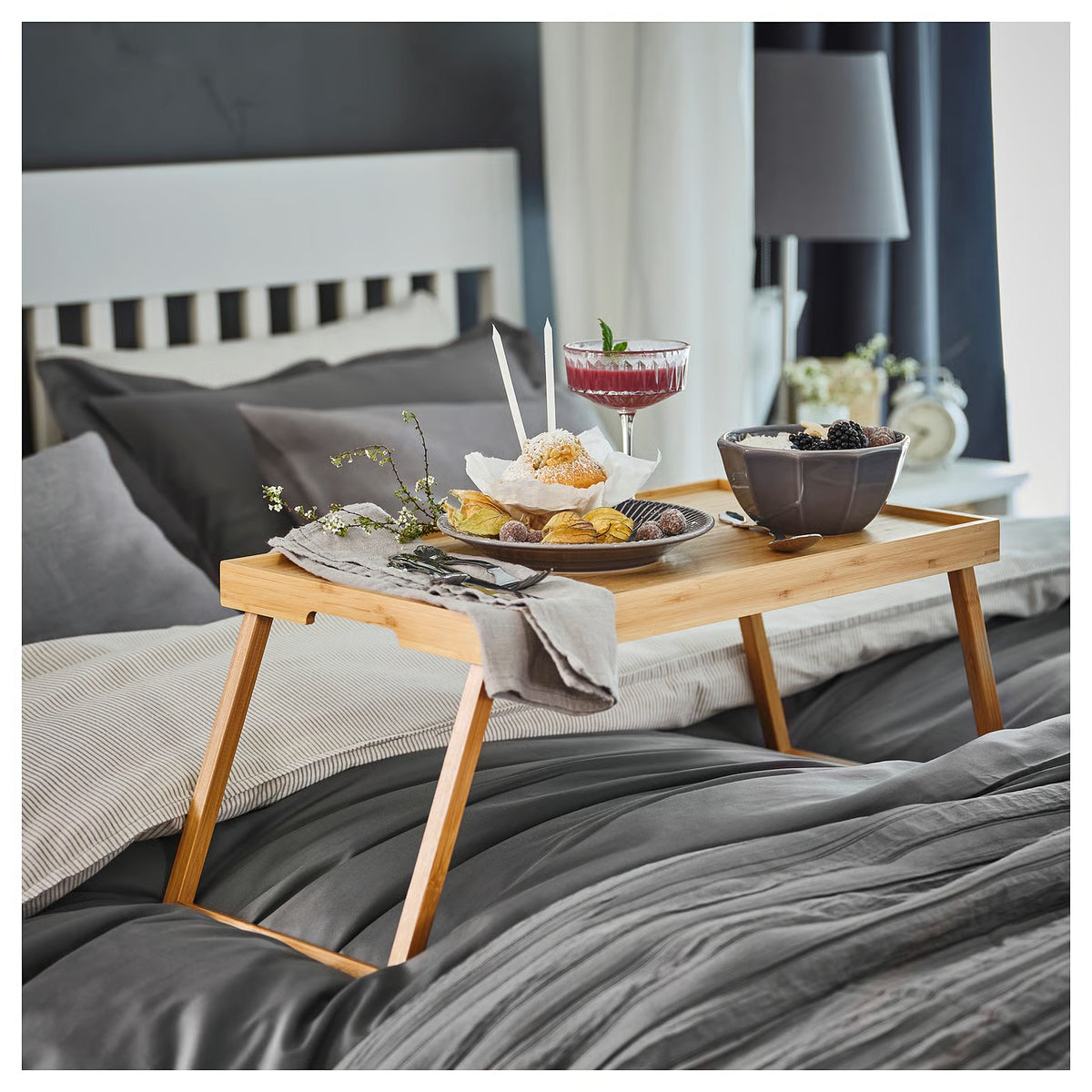 IKEA RESGODS Bed tray, bamboo