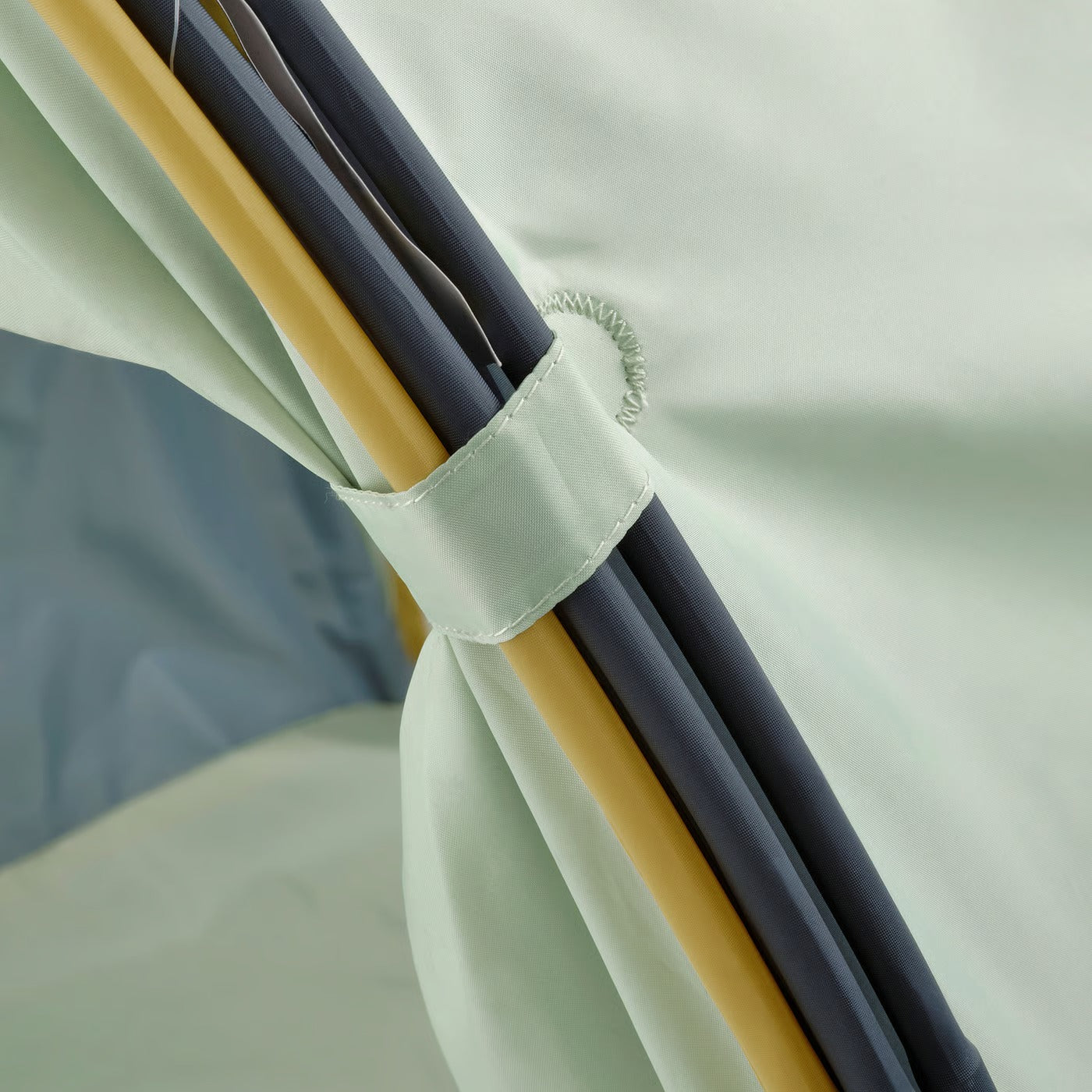 IKEA ELDFLUGA Bed tent, blue/green, 70/97