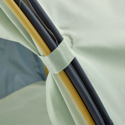 IKEA ELDFLUGA Bed tent, blue/green, 70/97
