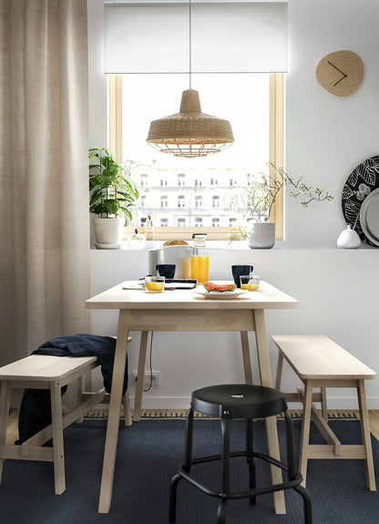 IKEA NORRÅKER Bench, birch, 103 cm (40 1/2 ")
