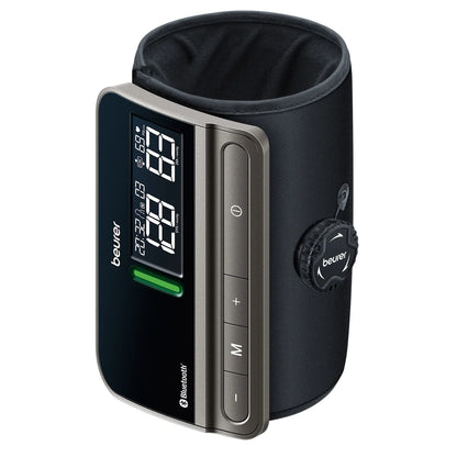 Beurer Upper Arm Blood Pressure Monitor with EasyLock Cuff and Bluetooth