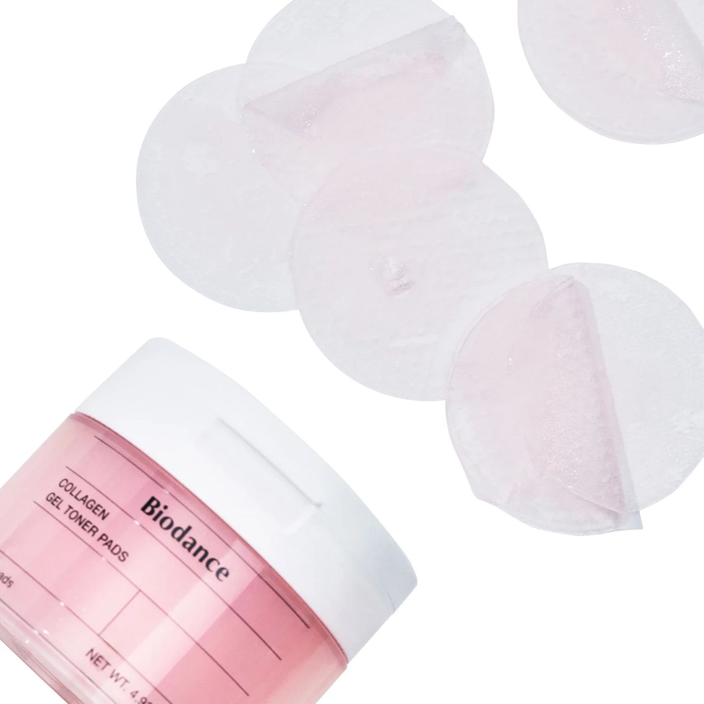 Biodance Collagen Gel Toner Pads – 2 x 60 Pads | Hydrating Korean Skincare Toner Pads for Pore Care & Elasticity