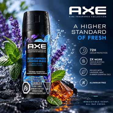 (3 Pack) AXE Body Spray, 113 g