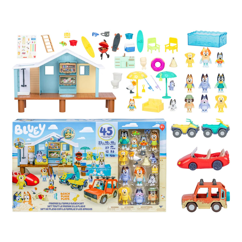 Coffret plage Bluey S11 Amis et famille