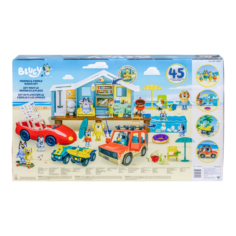 Coffret plage Bluey S11 Amis et famille